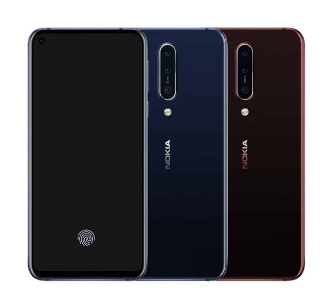 Сканер отпечатка пальца Nokia 8.1 Plus будет встроен в дисплей