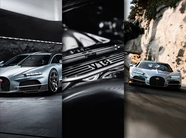 Bugatti Tourbillon - des images élégantes de 1080x2400 pixels